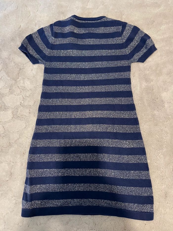 Robe bleu argentée - C&A - T. 7 ans / 122 cm - photo numéro 5