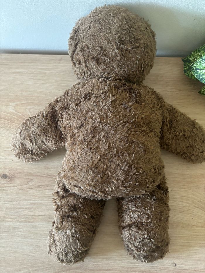 Peluche vintage nounours marron bonne nuit les petits 1994 - photo numéro 3