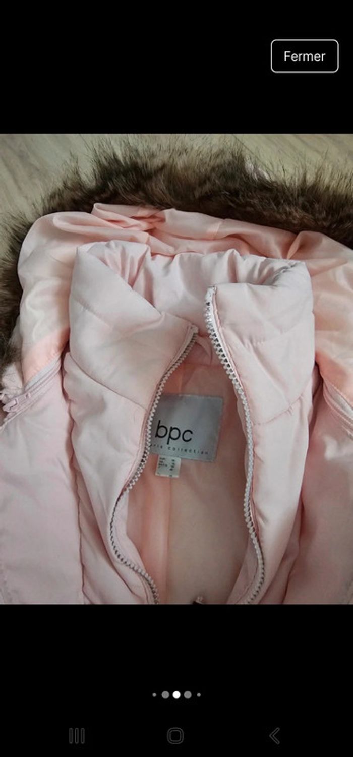 Manteau rose poudré - photo numéro 5