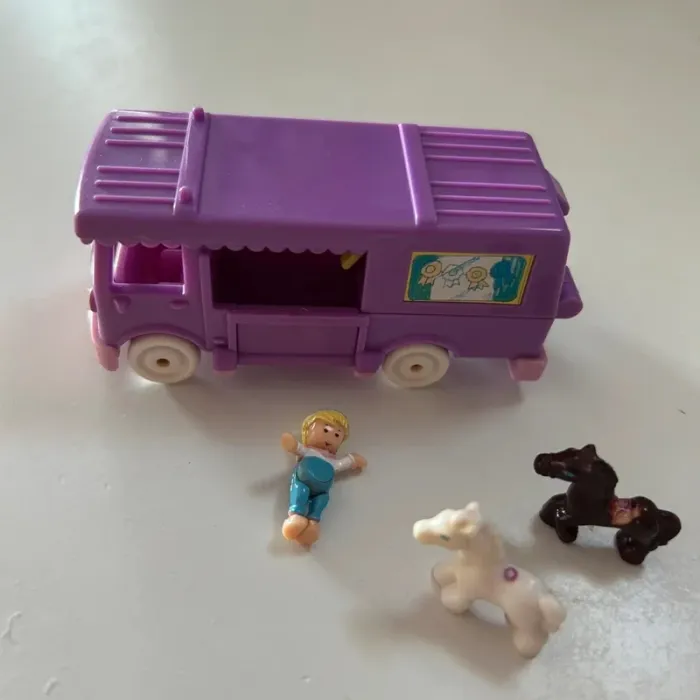 Polly pocket stable on the go complet - photo numéro 3
