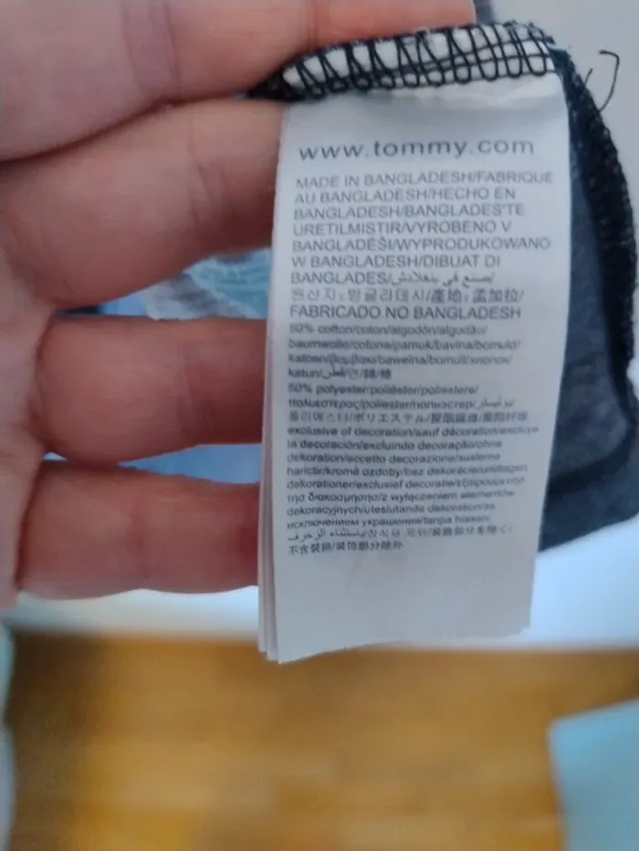 T-shirt Tommy Hilfiger denim - photo numéro 6