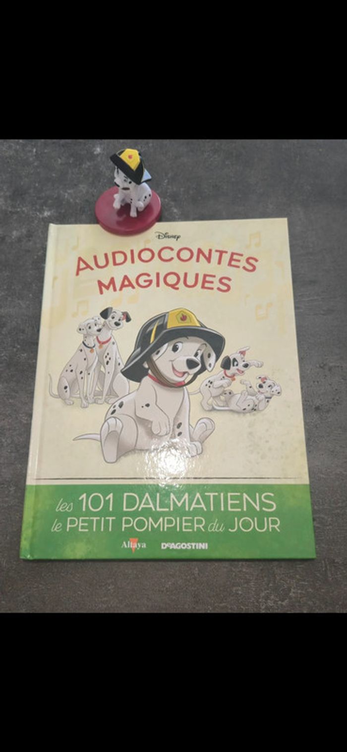 Livre et figurine 124 des audiocontes Magiques altaya audio conte audio compte disney