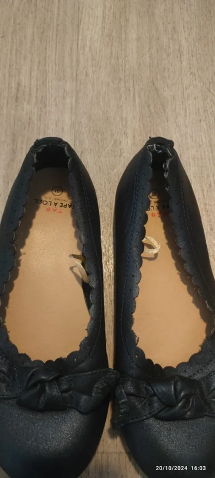 Ballerines bleu marine TAO 31 - photo numéro 2