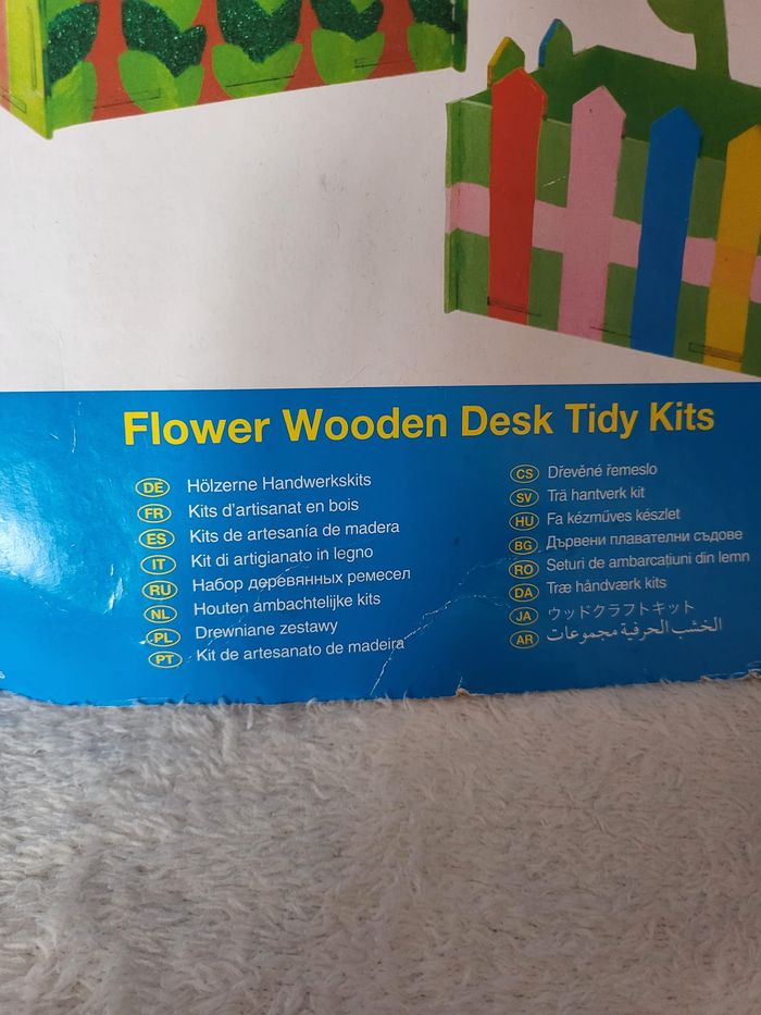 Pot à crayon en bois Baker ROSS - neuf - activité manuelle enfants - photo numéro 3