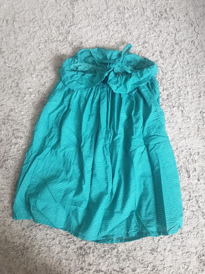 Robe fille 12 ans okaidi verte - photo numéro 2