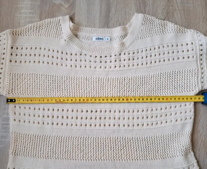 Pull beige écru Gémo Taille 36 - photo numéro 8