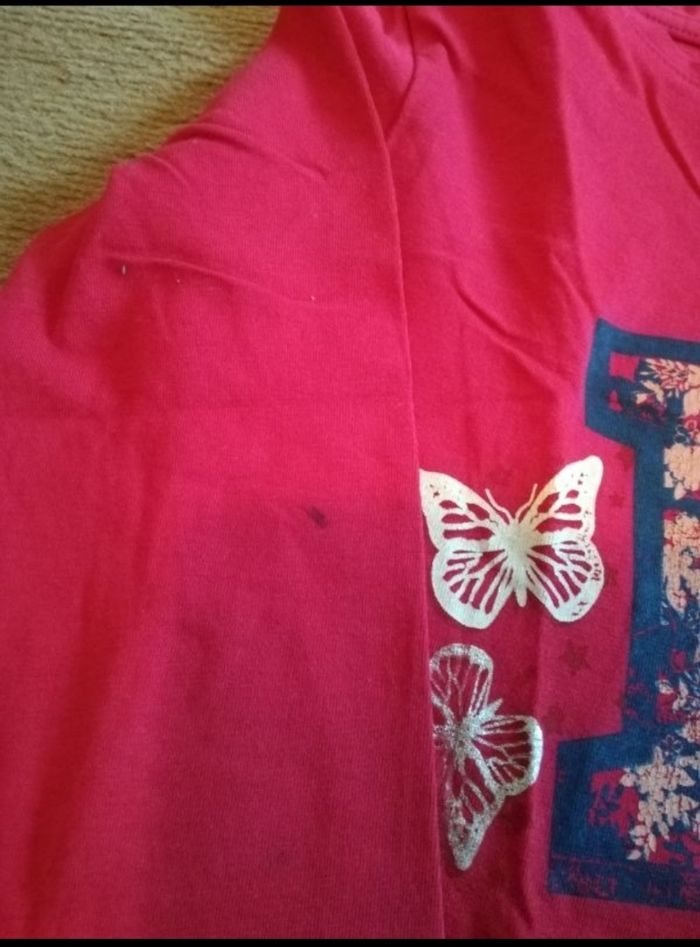 Tee shirt Gémo fille 6 ans - photo numéro 2