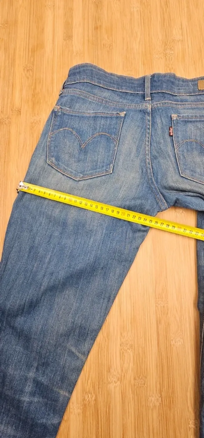 Levi's demi curve mid rise skinny T:36 W27 L32 +patch offert - photo numéro 13