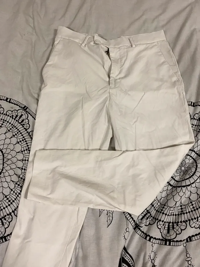 Pantalon blanc - photo numéro 2