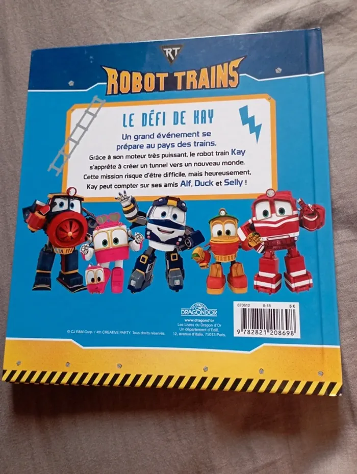 Livre robot trains - photo numéro 2
