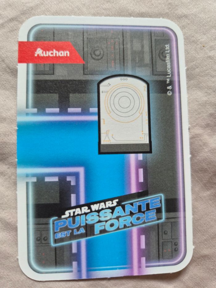Carte Star Wars Auchan 2025 n° 51 Ahsoka Tano - photo numéro 2