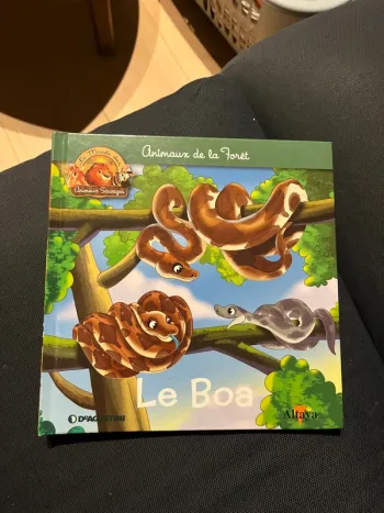 Livre pour enfants altaya le boa
