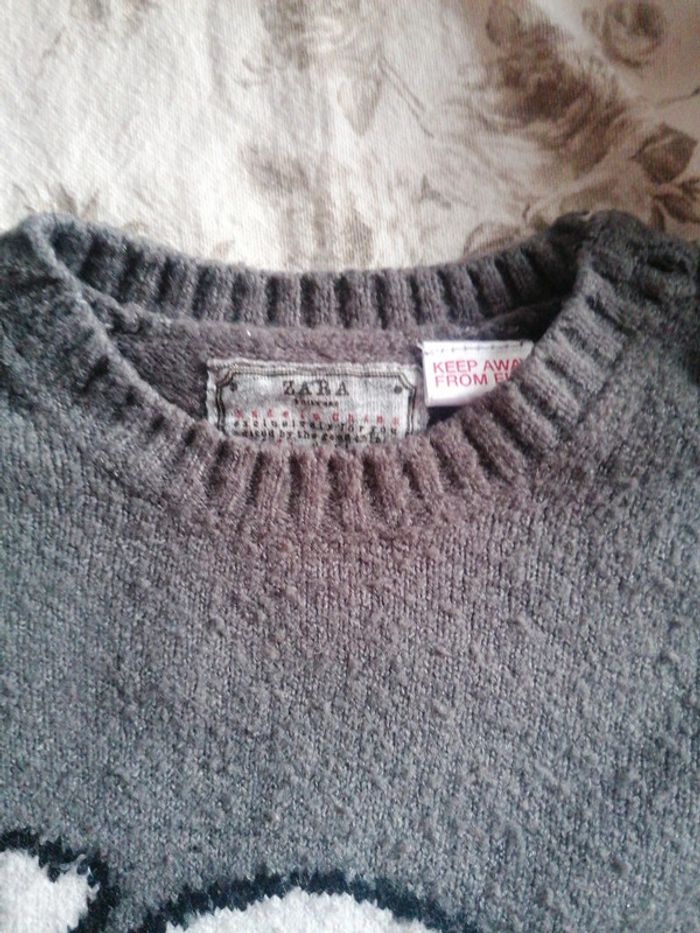Pull zara skull - photo numéro 2