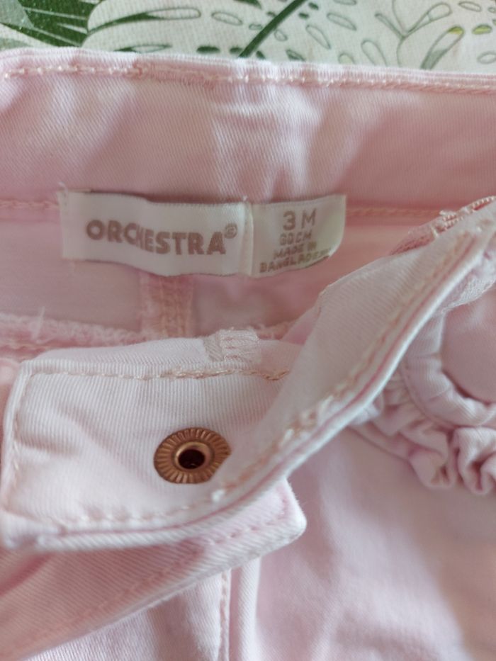 Pantalon rose 3 mois - photo numéro 2