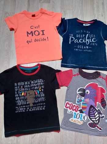 Lot de 4 tee-shirts
