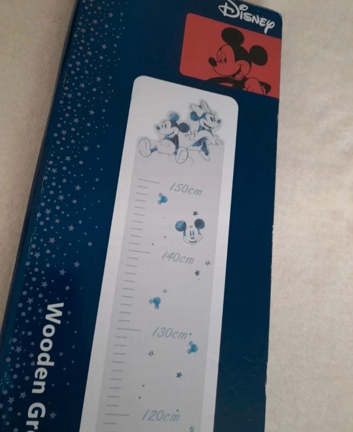🧸Décoration chambres d'enfants régle de mesure murale Disney - photo numéro 2