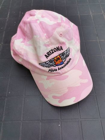 Casquette militaire rose