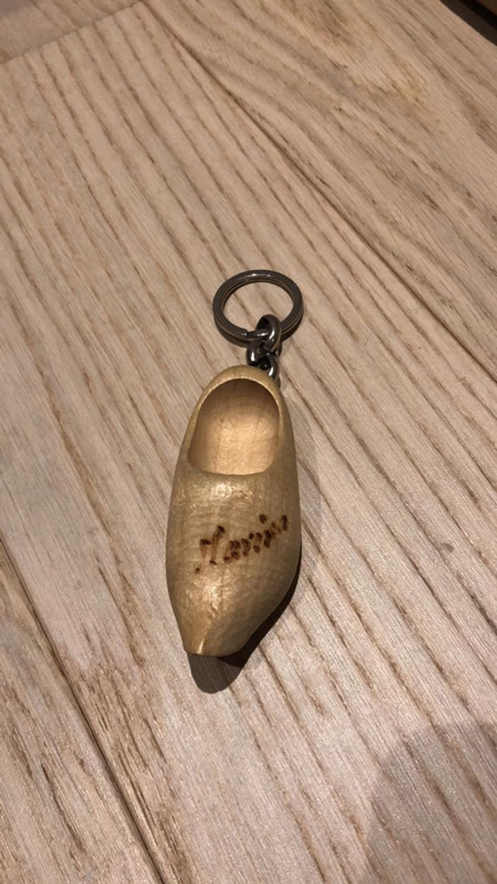 Porte clefs sabot gravure marine