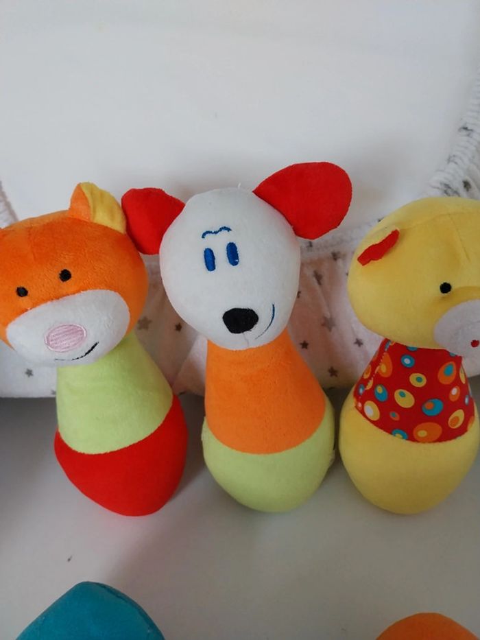 Jeu de quilles peluches - photo numéro 3