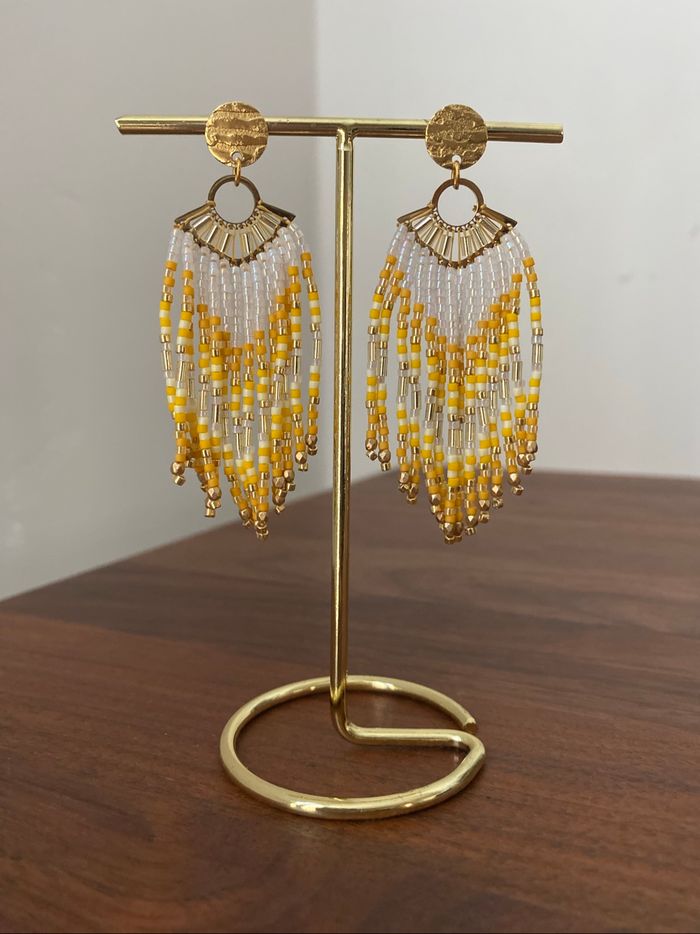 Boucles d’oreilles Miyuki - photo numéro 4