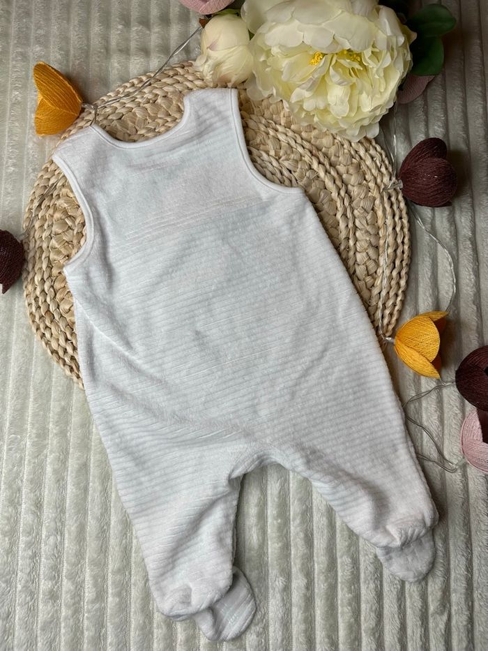 Ensemble 2 pièces blanc C&A 2-3 mois - photo numéro 10