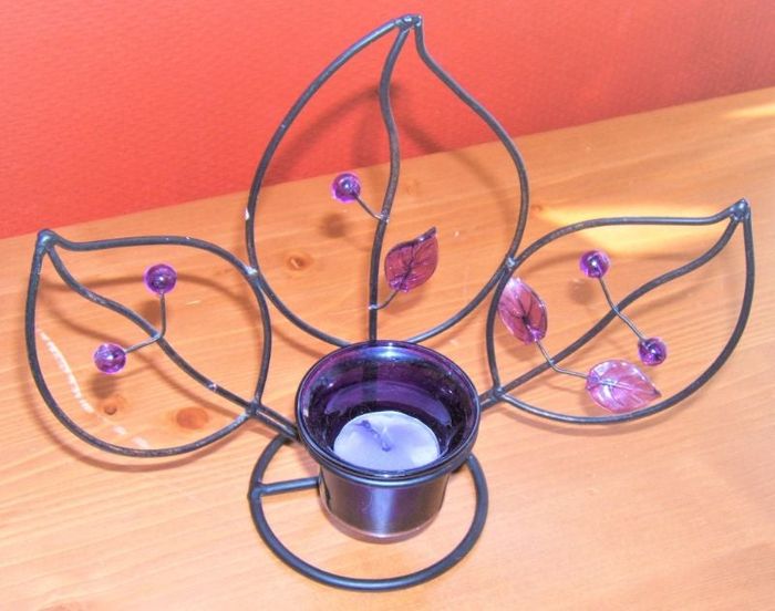 Photophore "Idée Déco"