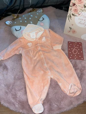 Pyjama velours 6 mois