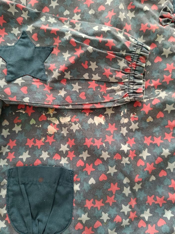 🌸 Blouse d'activité - Taille 4 ans 🌸 - photo numéro 2