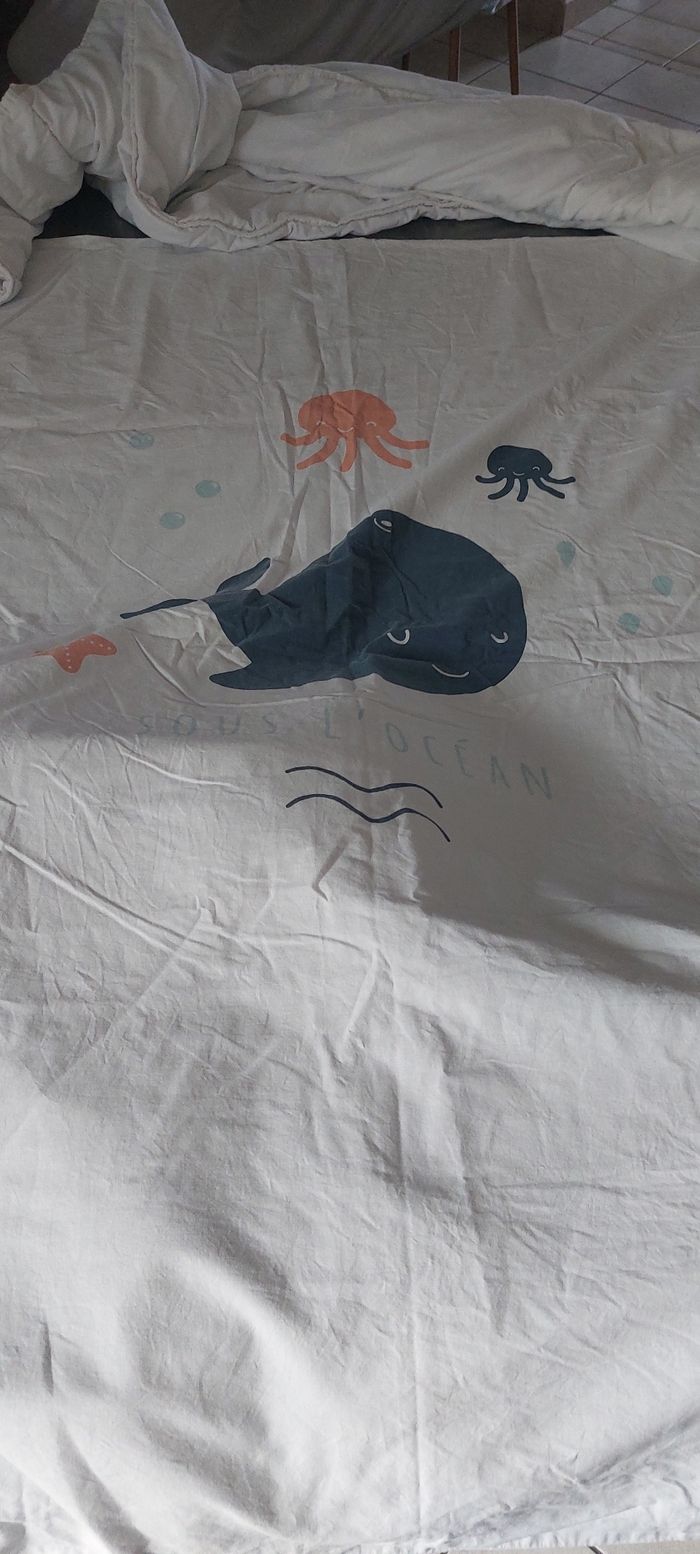 Housse de couette  lit bebe