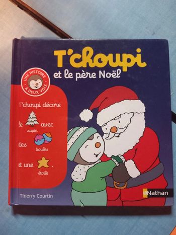 Livre Enfants Tchoupi et le Pere Noel