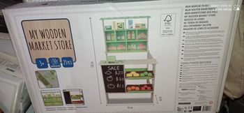 Jouet en bois grand format