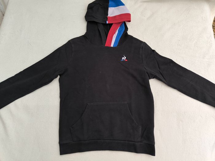 Sweat à capuche mixte Le Coq Sportif 10 ans - photo numéro 2
