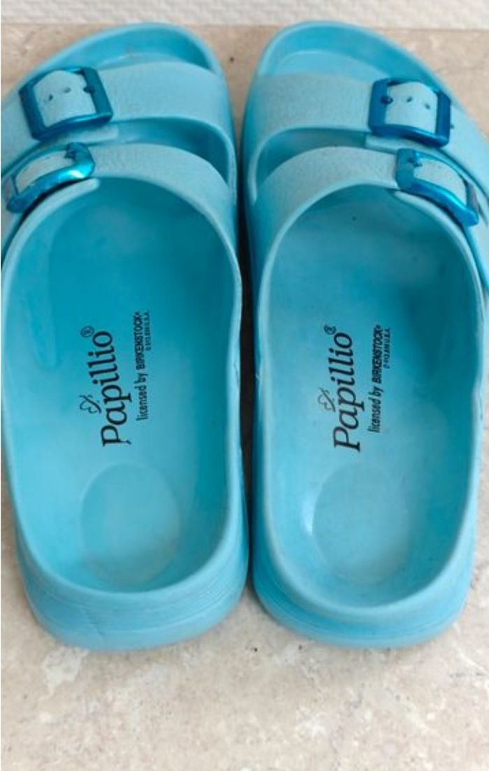 Sandales a boucle Papillio /Birkenstock taille 40 comme neuf - photo numéro 2