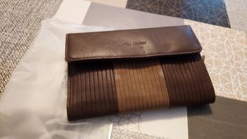 Portefeuille porte carte femme maron