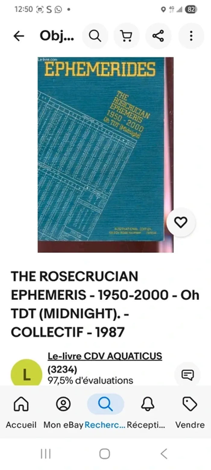 Ephemeride. The Rosicaucian. Astrologie - photo numéro 10