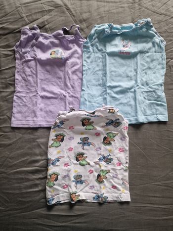 Ensemble de 3 débardeurs Lilo & Stitch 4ans