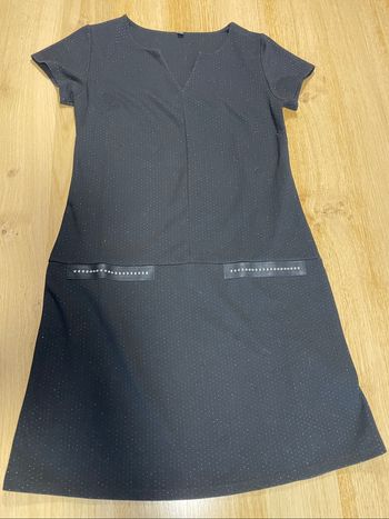 Robe Noël noire taille 38