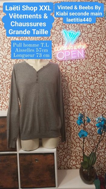 Pull homme T.L