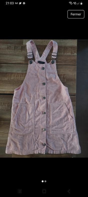 Robe salopette 10ans