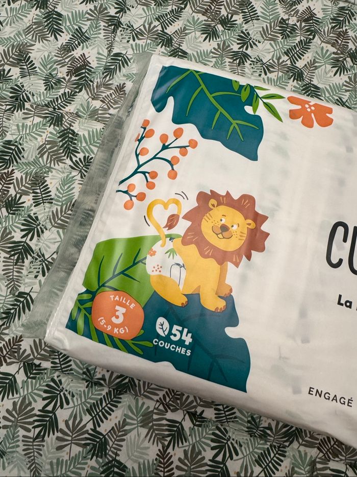 1 paquet de couches les petits culottes taille 3