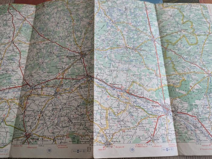 Carte Michelin angers Orléans - photo numéro 3