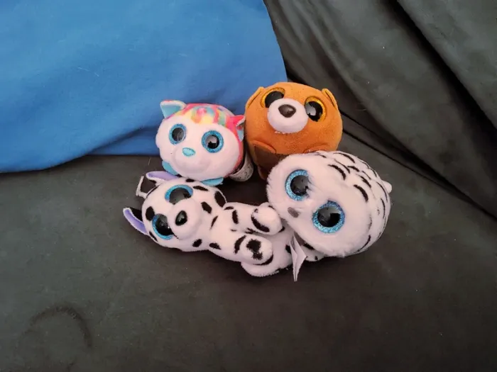 Lot de peluches TY yeux brillants - photo numéro 10