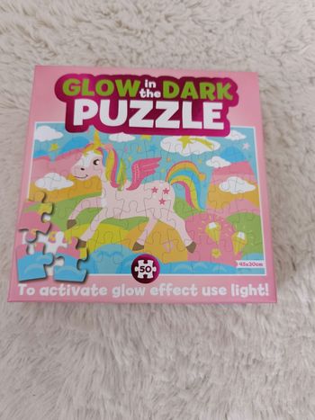 Puzzle licorne lumineux 
