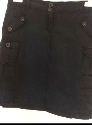 Jupe toile marine Taille 40