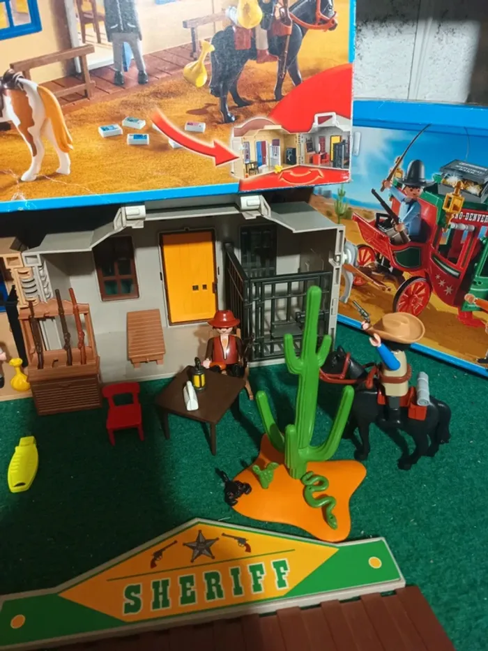 Lot Playmobil western 4398+4399 - photo numéro 5