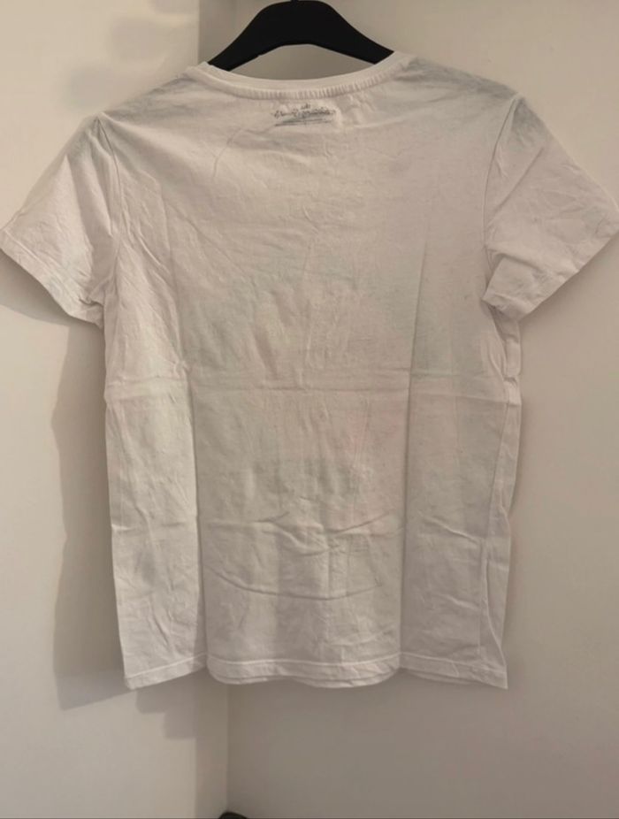 T-shirt blanc the rolling stones - photo numéro 2
