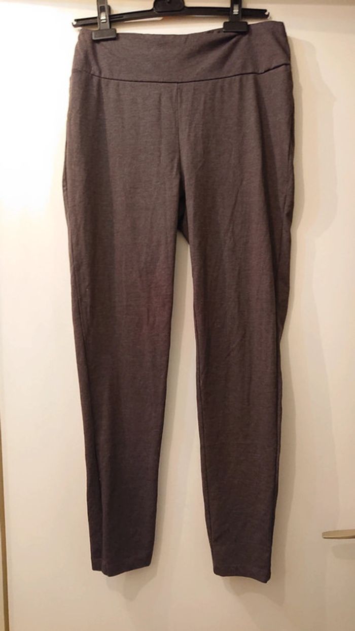 Legging de grossesse gris