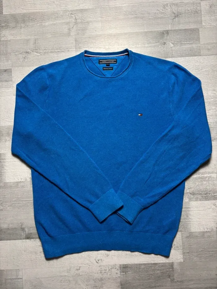 Pull Tommy Hilfiger - Bleu - Taille M