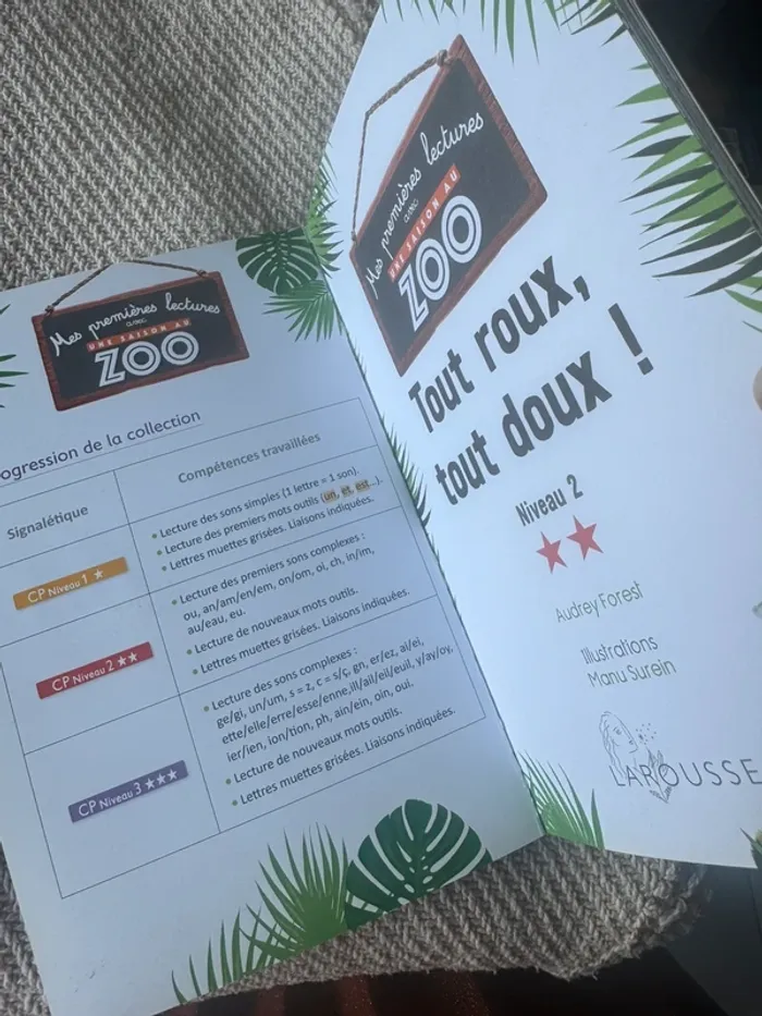 Mes premières lectures avec une saison au zoo - photo numéro 3