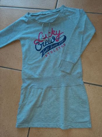 Robe 10 ans manche longue